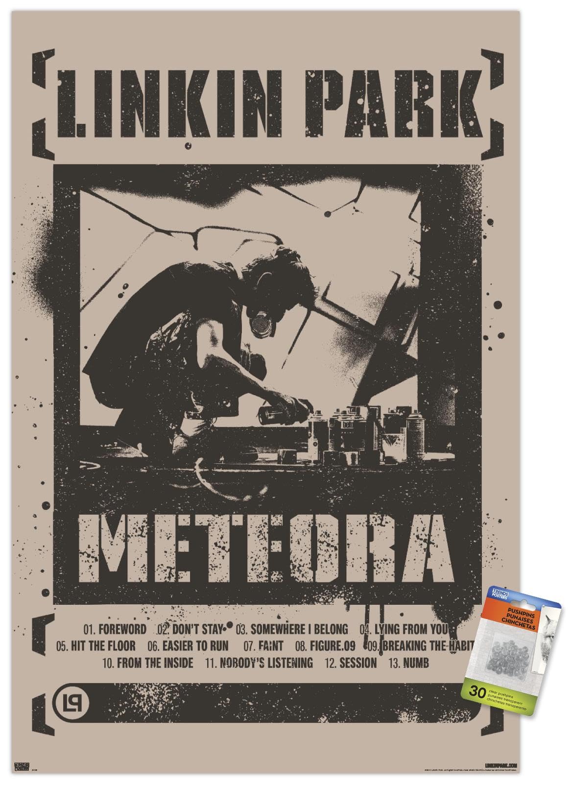 Amazon.com: Trends International Linkin Park - Meteora Wall Poster