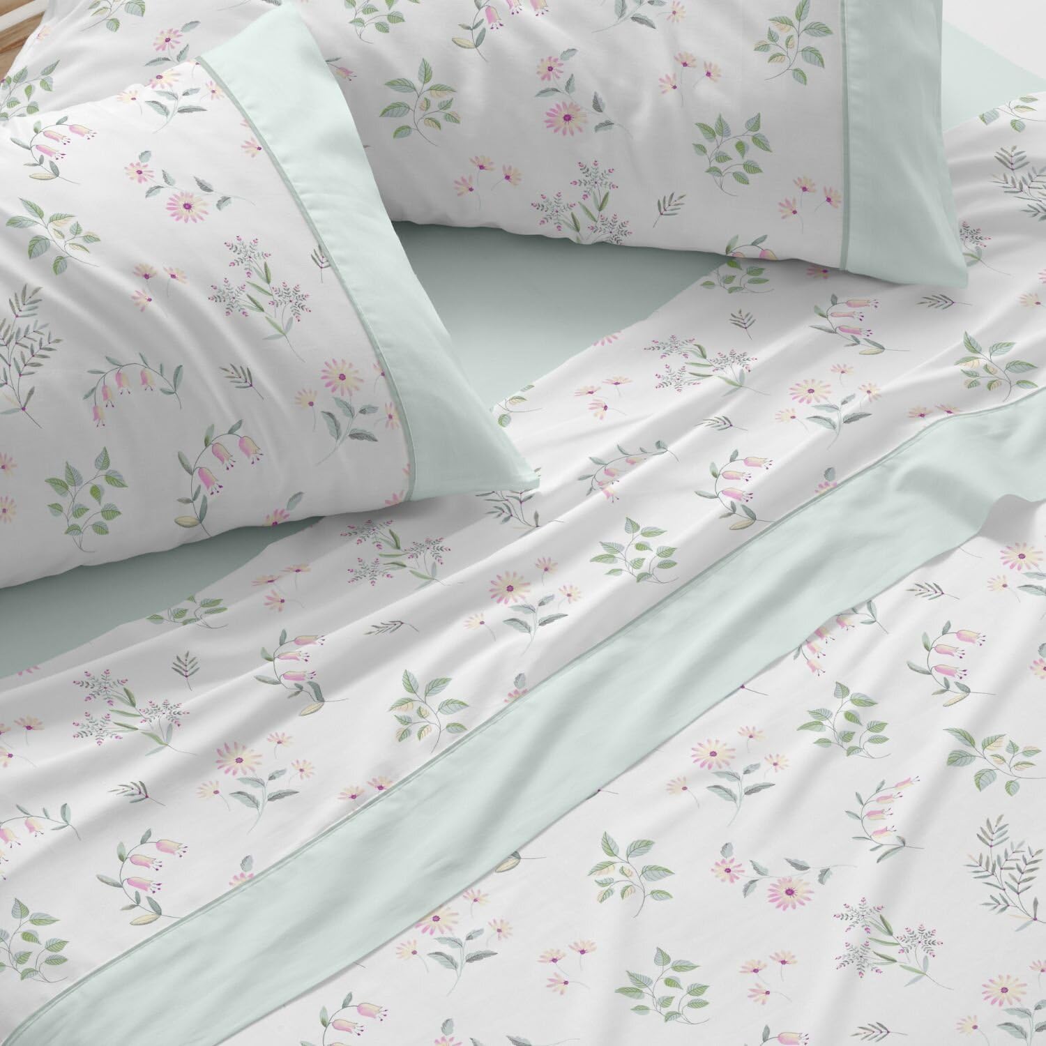 Burrito Blanco | Lenzuola con angoli 160 x 190/200 c | Letto da 160 c