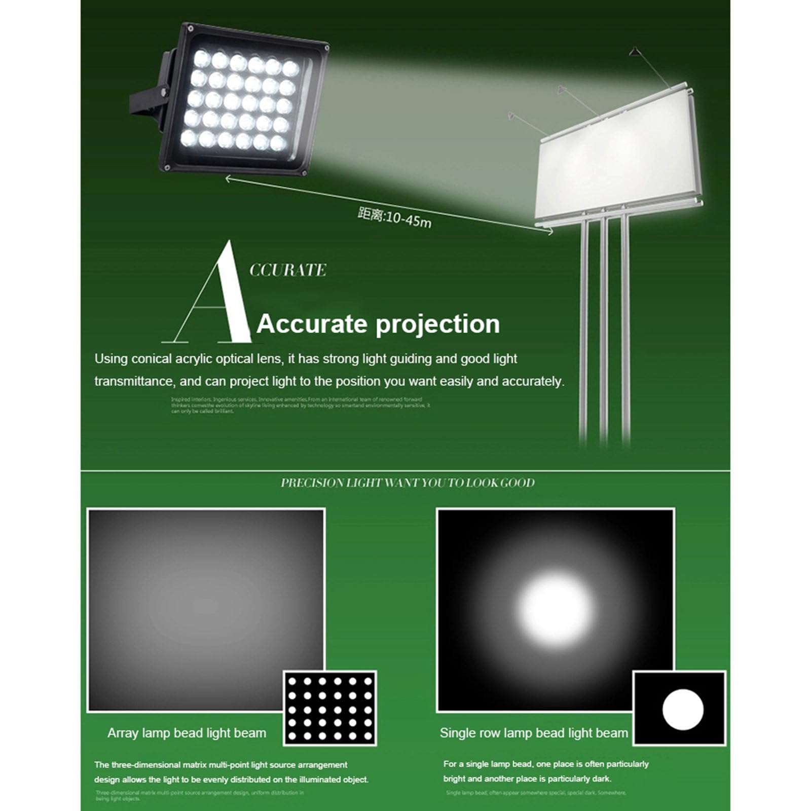 Reflektor LED, 2-kolorowa lampa robocza z wysuwanym statywem, lampa samochodowa do budowy, oświetlenie zewnętrzne, 30 W