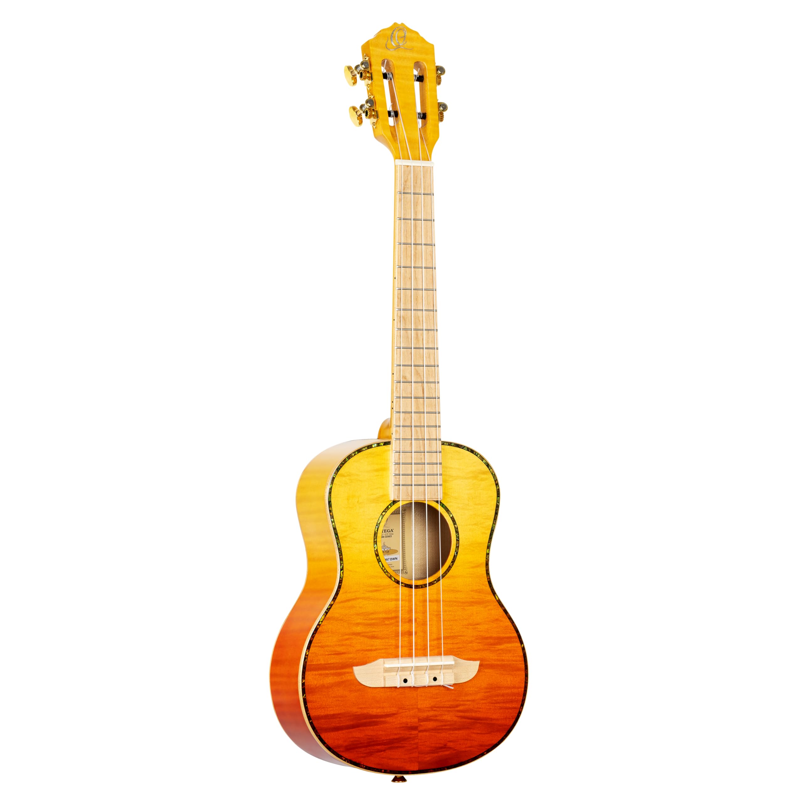 Ortega Guitars Ukulele Tenore Acustico – Prism Series – Gig Bag Inclusa – Acero, Multicoloured (RUPR-TQB)