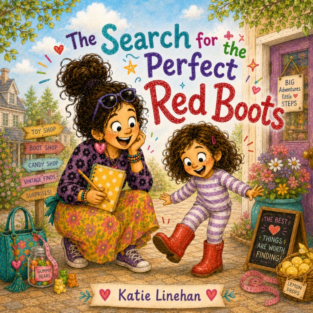 The Search for the Perfect Red Boots (Aunts and Uncles are Like Sprinkles)