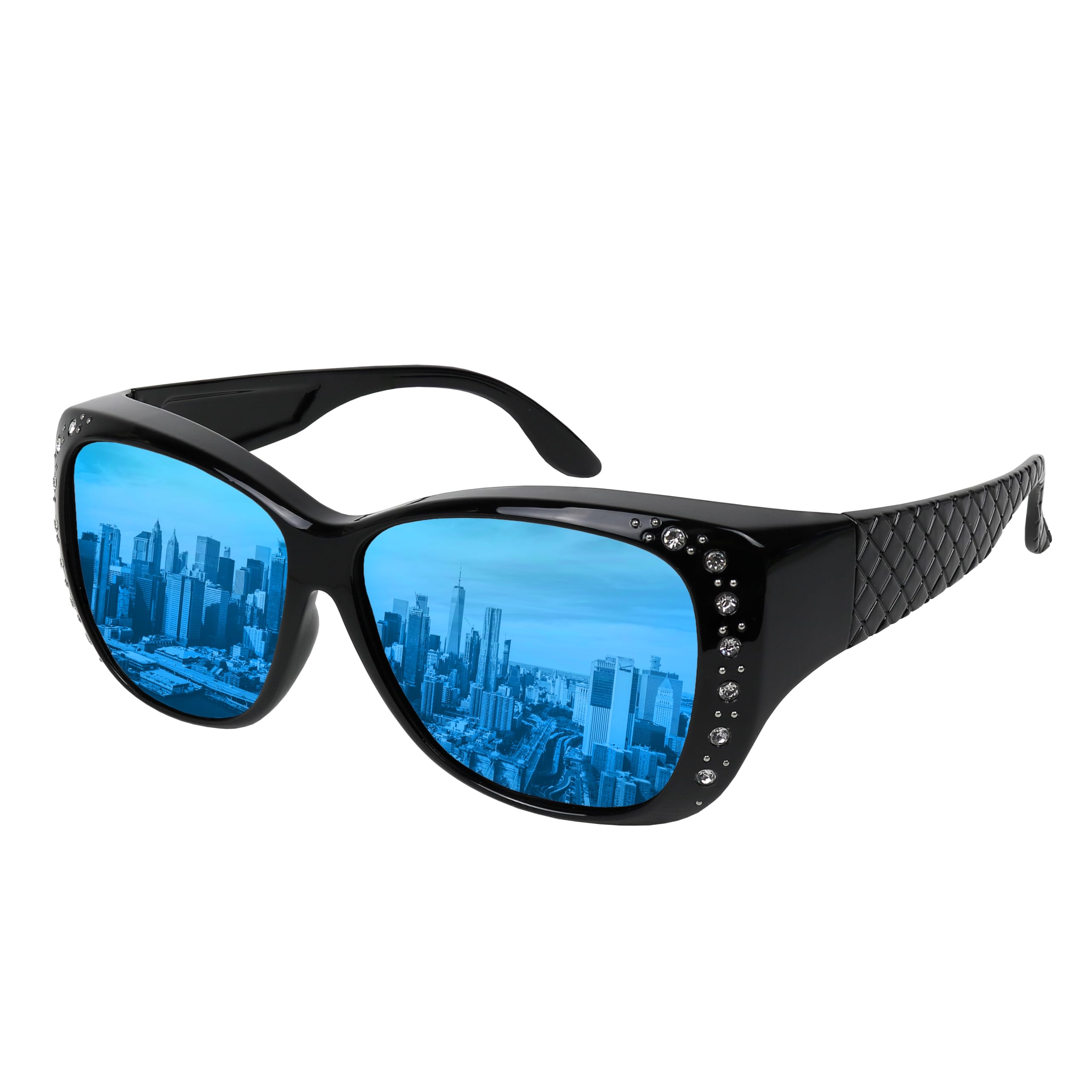 Sunglasses that Fit Over Glasses for Women UV Protection Polarized and HD Vision Fitover Eyeglasses