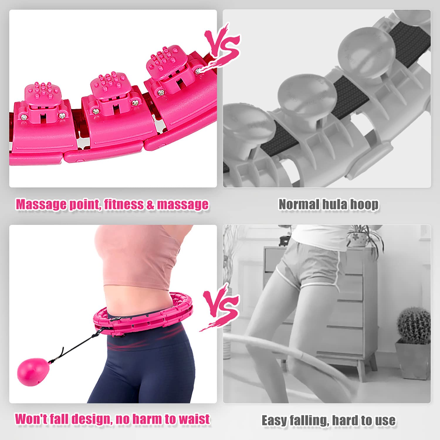 Amazon | AgoKud フラフープ ダイエット 人気 スマート