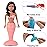 Mermaid Bath Toys for Toddlers Kids Girls - Princess Wind Up Tail Flap Floating Water Bathtub Toys, Swimming Pool Bathing Time Fun (4 Pack)
