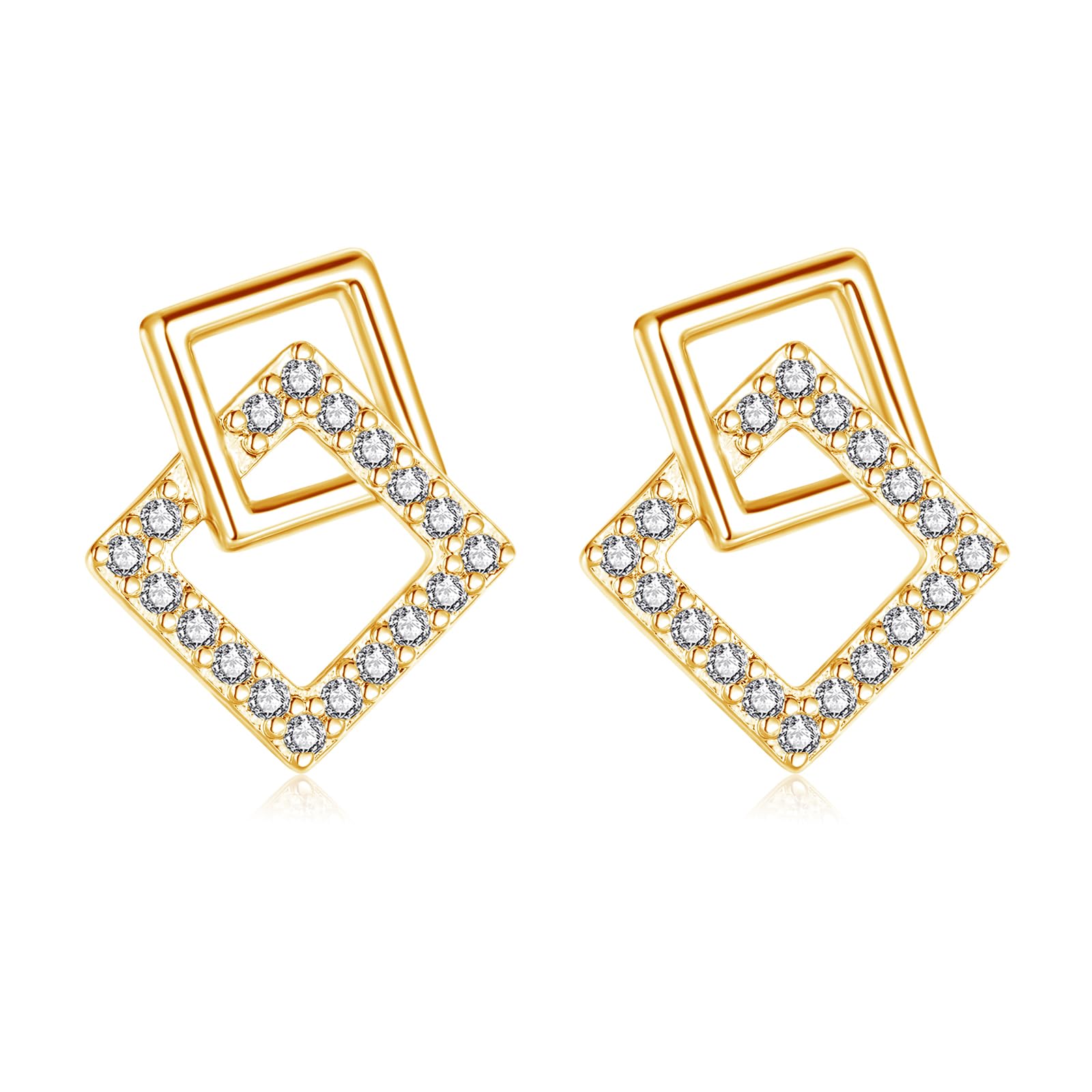 Estrellique Ohrringe Silber 925, Hypoallergen 925 Sterling S