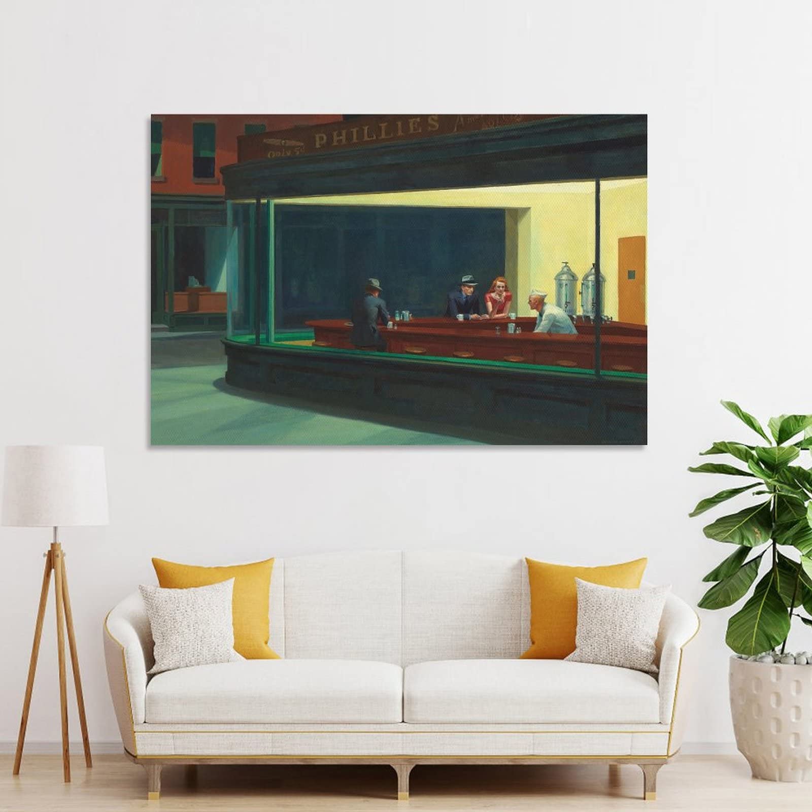 Amazon.co.jp: 素晴らしい絵画Edward Hopperエドワードホッパー
