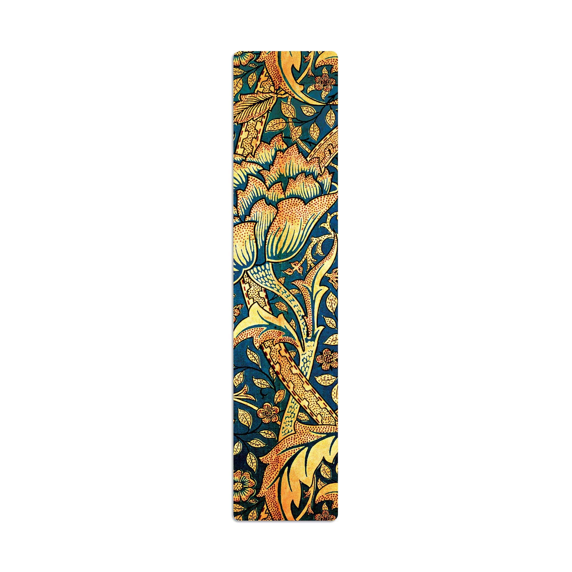 Morris Windrush (William Morris) Bookmark: Double sided Bookmark, textured, rounded edges