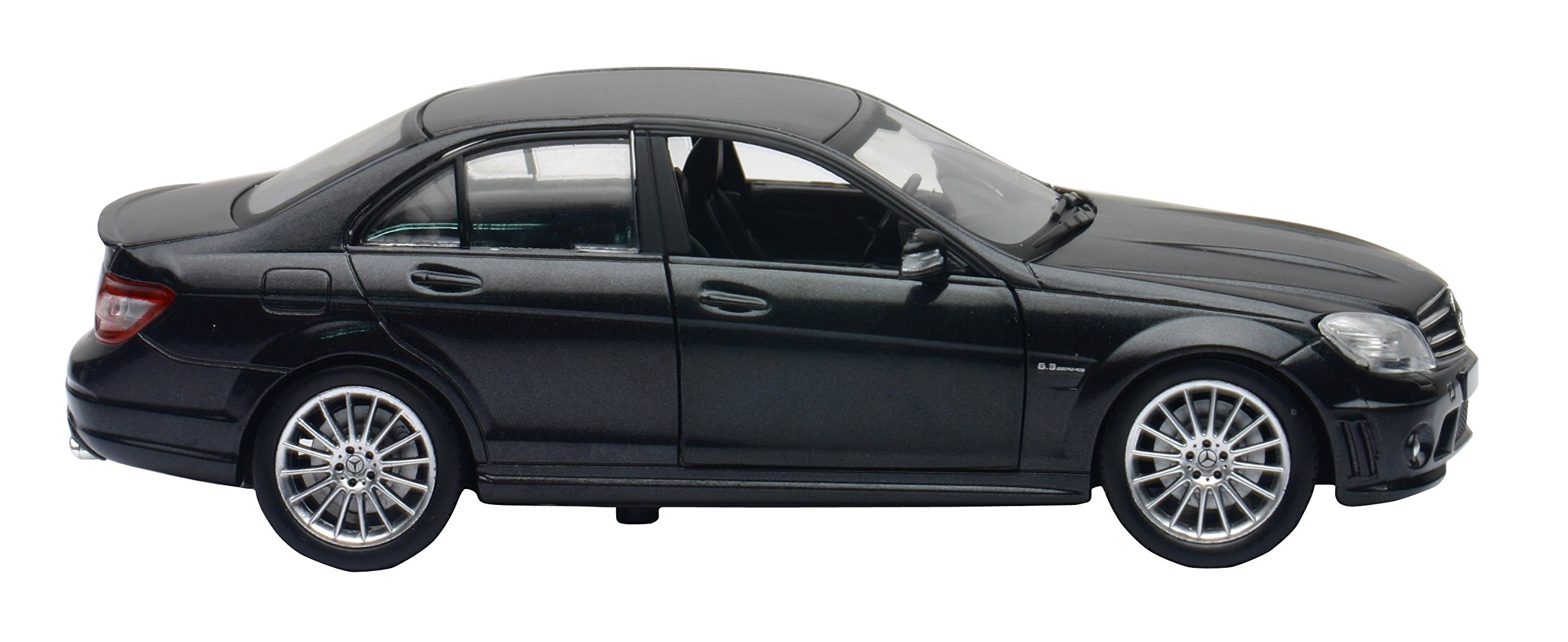 New Ray, Die Cast, Scale 1:24 Mercedes Benz C63 AMG Car (Black