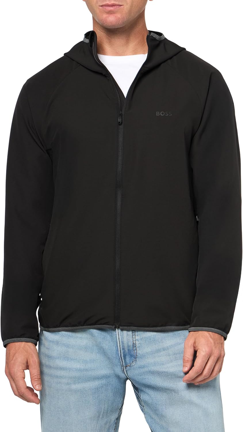 BOSS mens Techlite Water-repellent Jacket