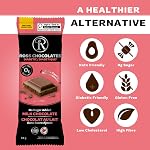 Ross Chocolates ™ Bars de chocolat gourmands, crémeux, fondus dans votre mouth, sans sucre, sans Stevia Afteraste, bon pour les diabétiques, fabriqué à Vancouver, Canada. 24 x 34g Barres Chocolat au lait