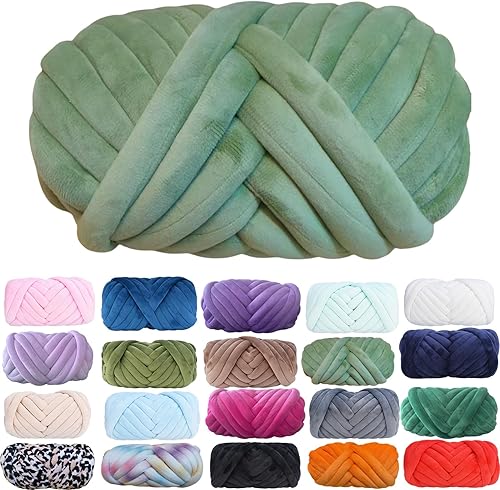 Miniatura 4 de Hilo de algodón grueso para tejer el brazo, tejido de ganchillo, súper ahorrador, gigante, voluminoso, para hacer mantas de casa de mascotas