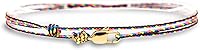 Vista 20 de Made by Nami Surfer Anklet with Snap Hook Clasp Waterproof & Adjustable Thin String Ankle Bracelets for Women and Men Handmade Jewelry for Beach and