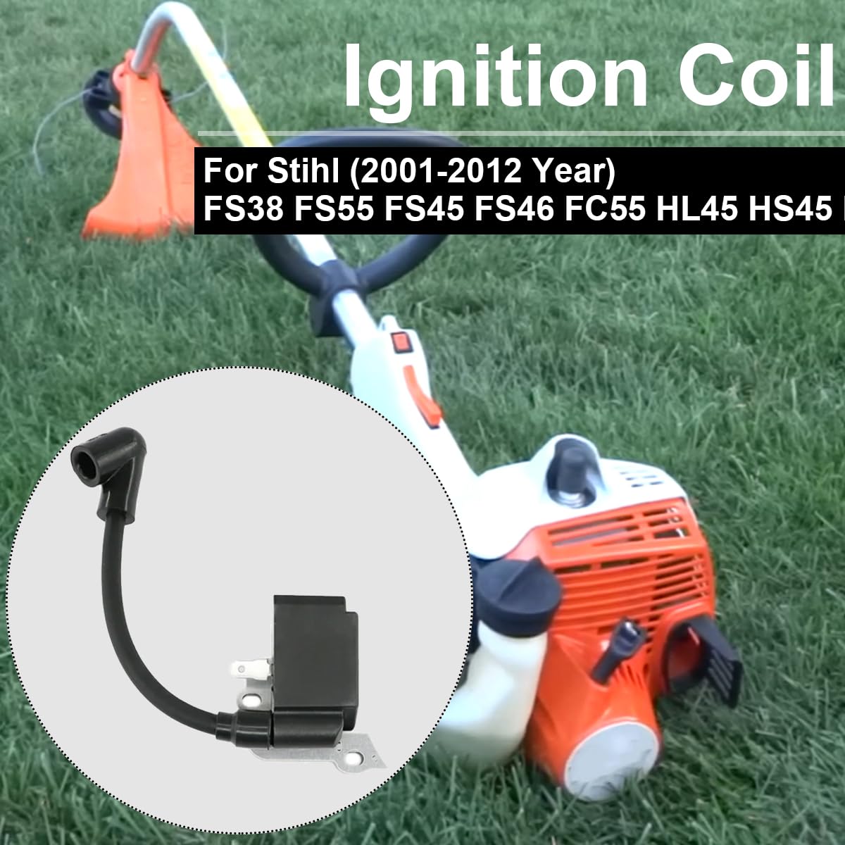 Bobina Di Accensione Adatta Stihl FS38 FS45 FS55 Sostituisce - Foto 2
