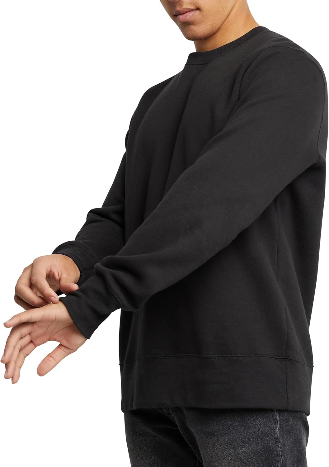 Hanes mens Originals Sweatshirt, Midweight Fleece Pullover, Crewneck Sweatshirt for Men - Image 5