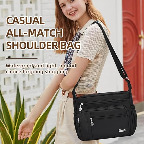 Miniatura 7 de Crossbody Bag for Women,Multi Pockets Cross Body Purses for Women, Ladies Shoulder Bag, Travel Purses and Handbags
