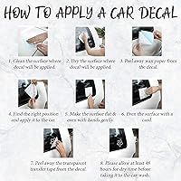 Vista 8 de ANDstic506660SI - Calcomanías de vinilo personalizadas (plata metálica) (juego de 2) calcomanías de vinilo resistentes a la intemperie para laptop