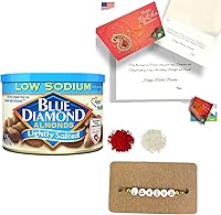 Vista 9 de LOVENSPIRE Cesta de regalo Rakhi con nombre personalizado, Rakhi para hermano, Ferre-rocher/Ghirar-delli/Kit-kat, Raksha Bandhan, pulsera Rakhi