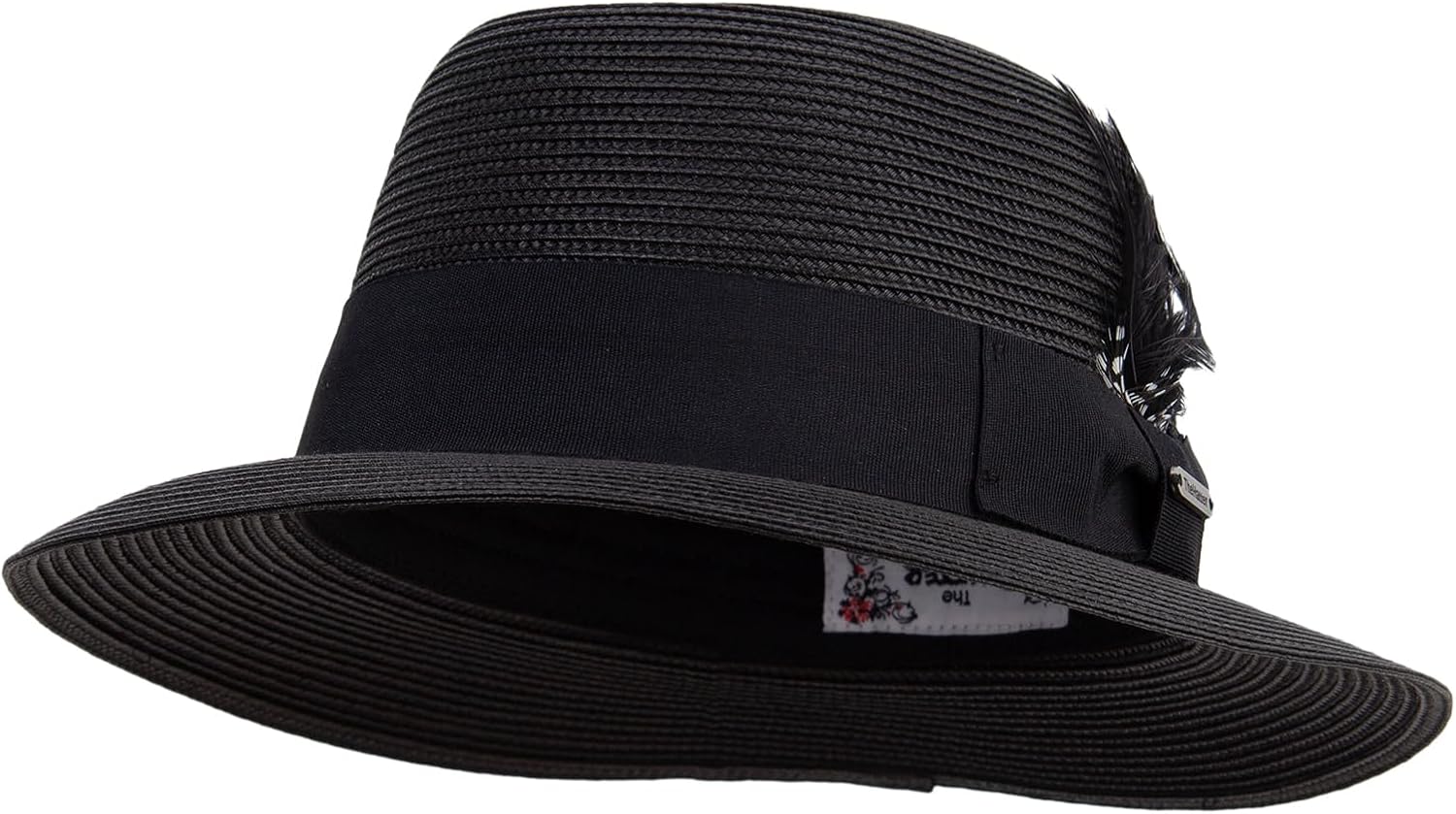 PP Panama with Feather Hat