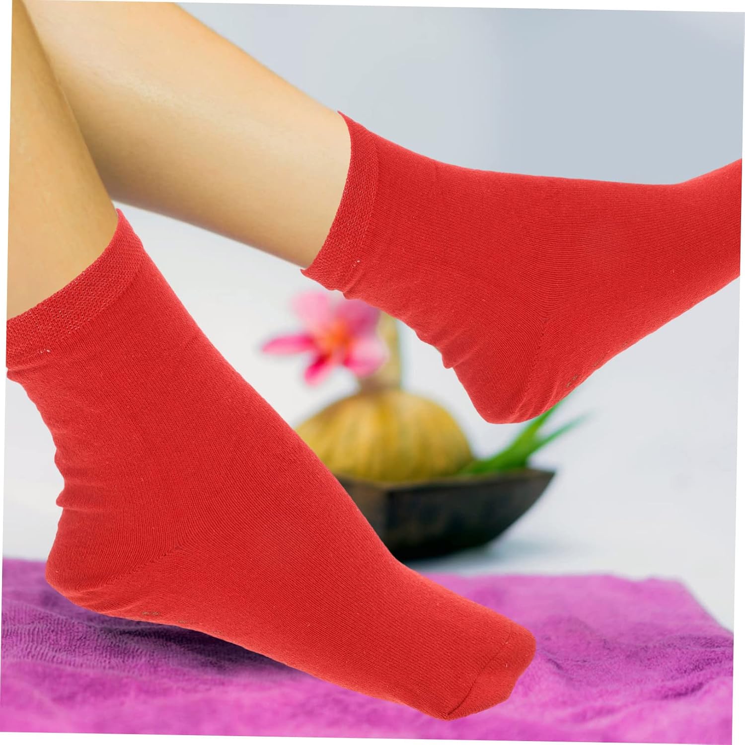 3pairs Self-heating Massage Socks of Washable Thermal Foot Warmers for Men Women Elastic Comfortable Design for Outdoor Activities Skiing and Sports