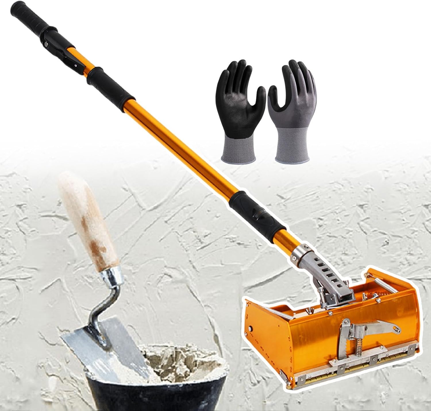 Drywall Knife Tools,Mud Drywall Skimming Blade,Drywall Taping Tool,Drywall Flat Finishing Box,for Wall Decoration