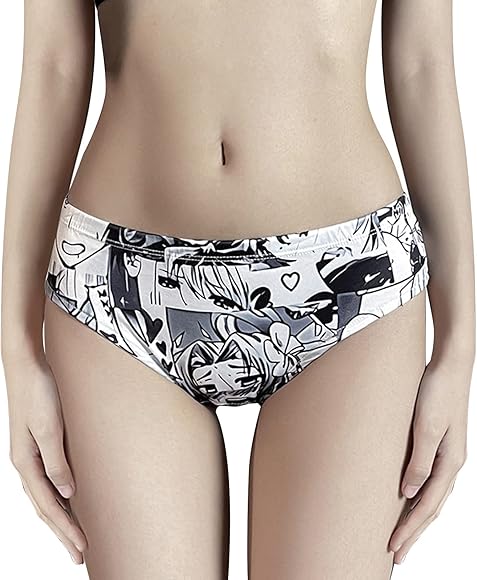 女子 下着 エロ二次元 Amazon.co.jp: アヘ顔 ショーツ セクシー 下着 レディース パンツ アニメ柄 パンティー エロ コスプレ コスチューム 灰色 1枚 :  ドラッグストア