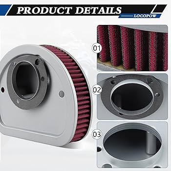 29461-99 Air Filter Replacement for Harley Davidson Road