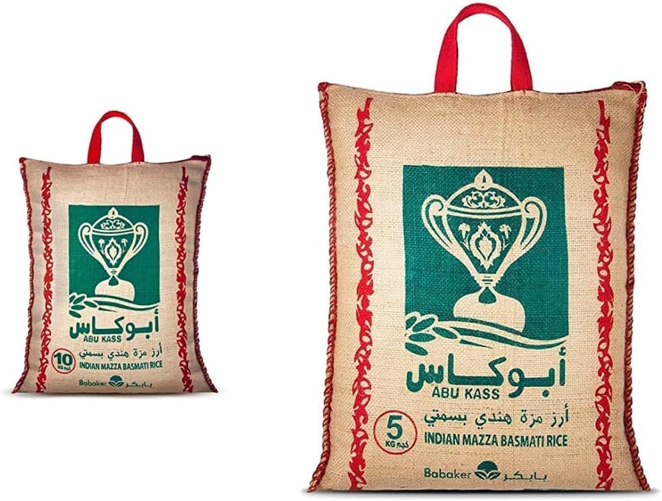 Abu Kass Basmati Rice, 10kg - Pack Of 1 & Abu Kass Indian Sella Basmati ...