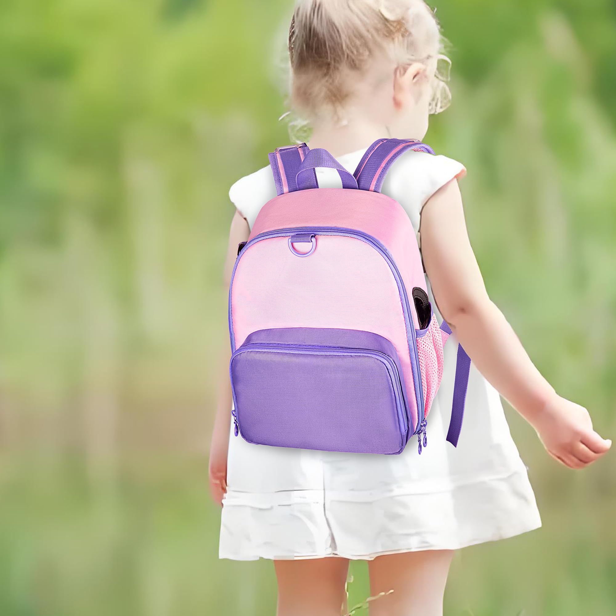 CURMIO Zaino per Tubo di Alimentazione G Tube J Tube GJ Tube, Zaino per Pompa di Alimentazione Enterale, Rosa (Solo Borsa)