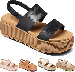 Fashion Platform Sandals for Kids Casual Outdoor Slides Girl Indoor Non Slip Comfort Wedges Sandals Big Kid Little Kid Summer