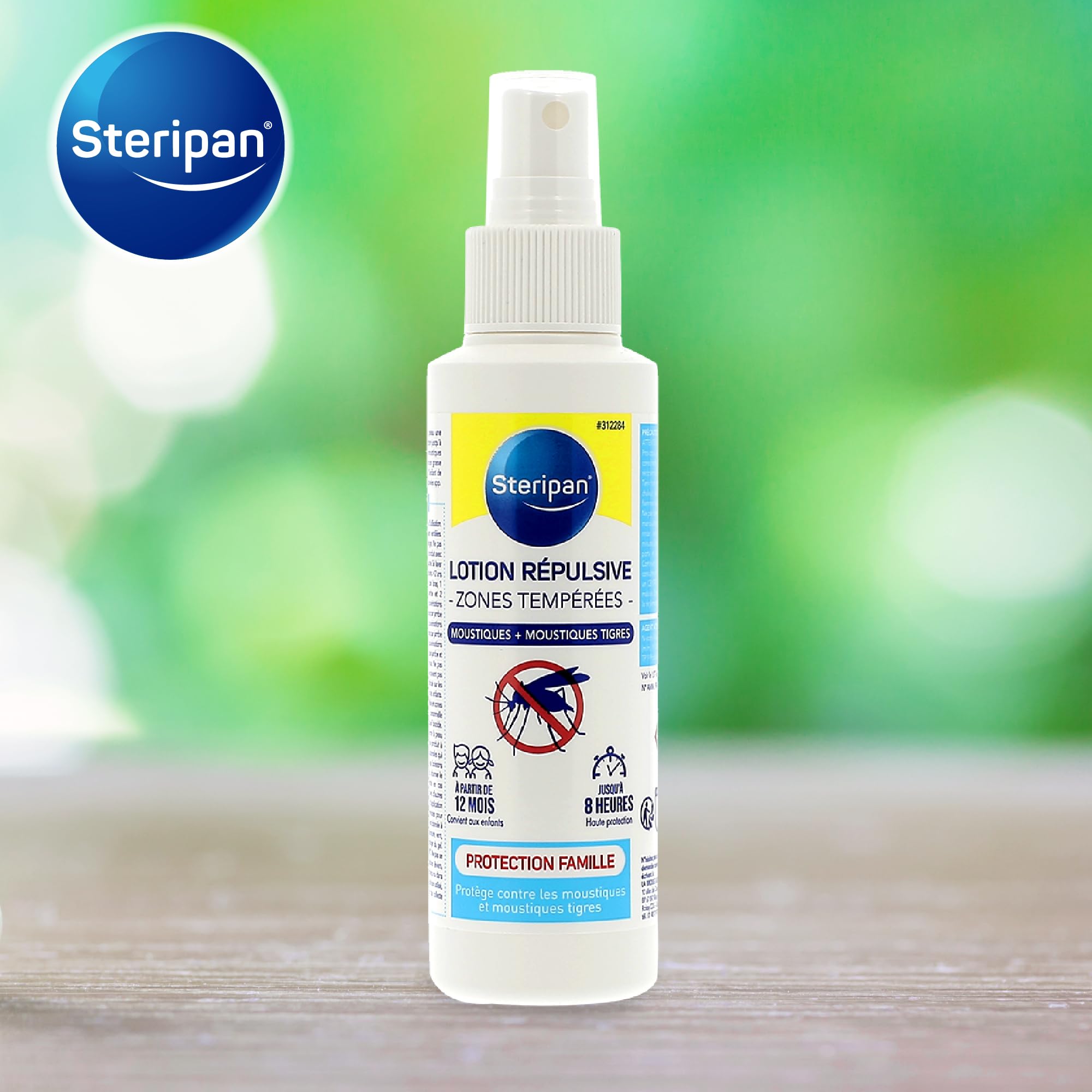 Image secondaire de Lotion Répulsive Steripan - Protection Moustiques et Tigres - 100 ml