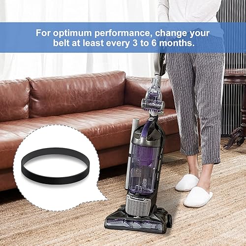 Miniatura 6 de LANMU Correas de vacío para aspiradoras verticales Dirt Devil Style 45 Featherlite Powerlite Swivel Glide Power Max para mascotas, número de pieza