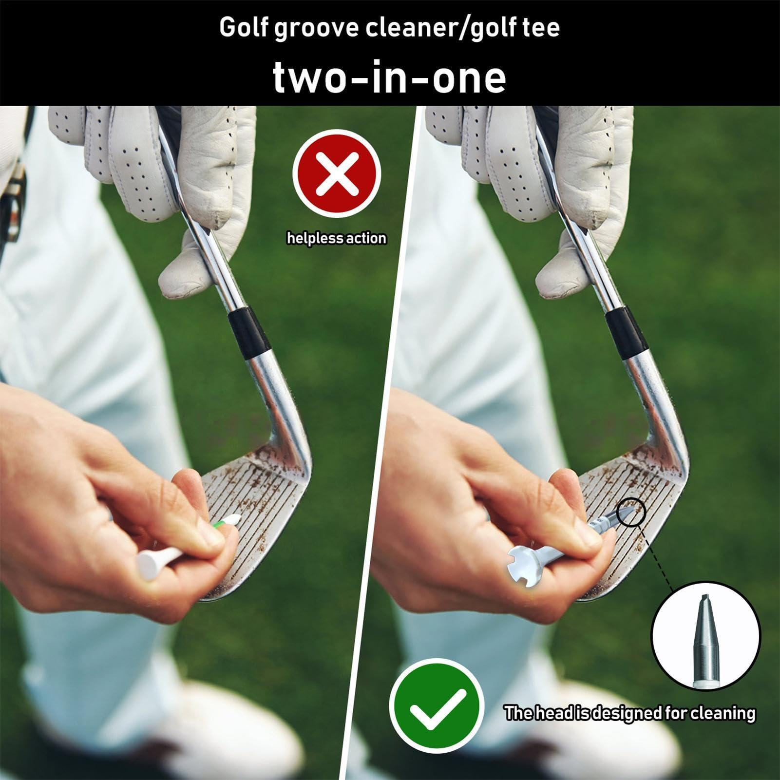 Tee Golfowe | Akcesoria Na Pole Golfowe - Tee golfowe treningowe,Dla Mężczyzn, Kobiet, Dorosłych, Młodzieży, Nastolatków, Golfistów, Sportowców, Rodziny, Do Ogrodu, Na Zewnątrz I