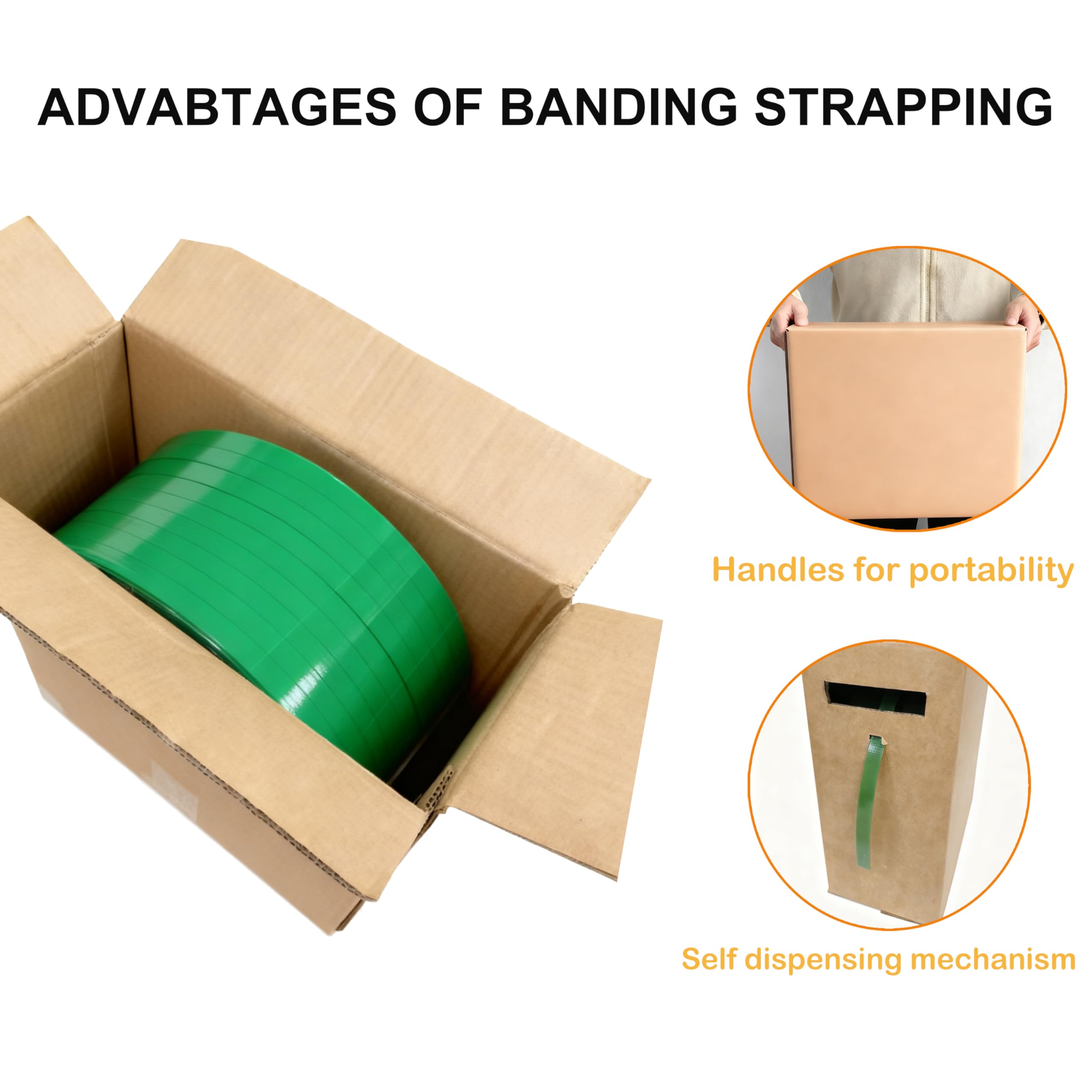 Pallet Strapping Roll - Easy Banding Kit -3 Pallet Strapping Roll - Easy Banding Kit -3