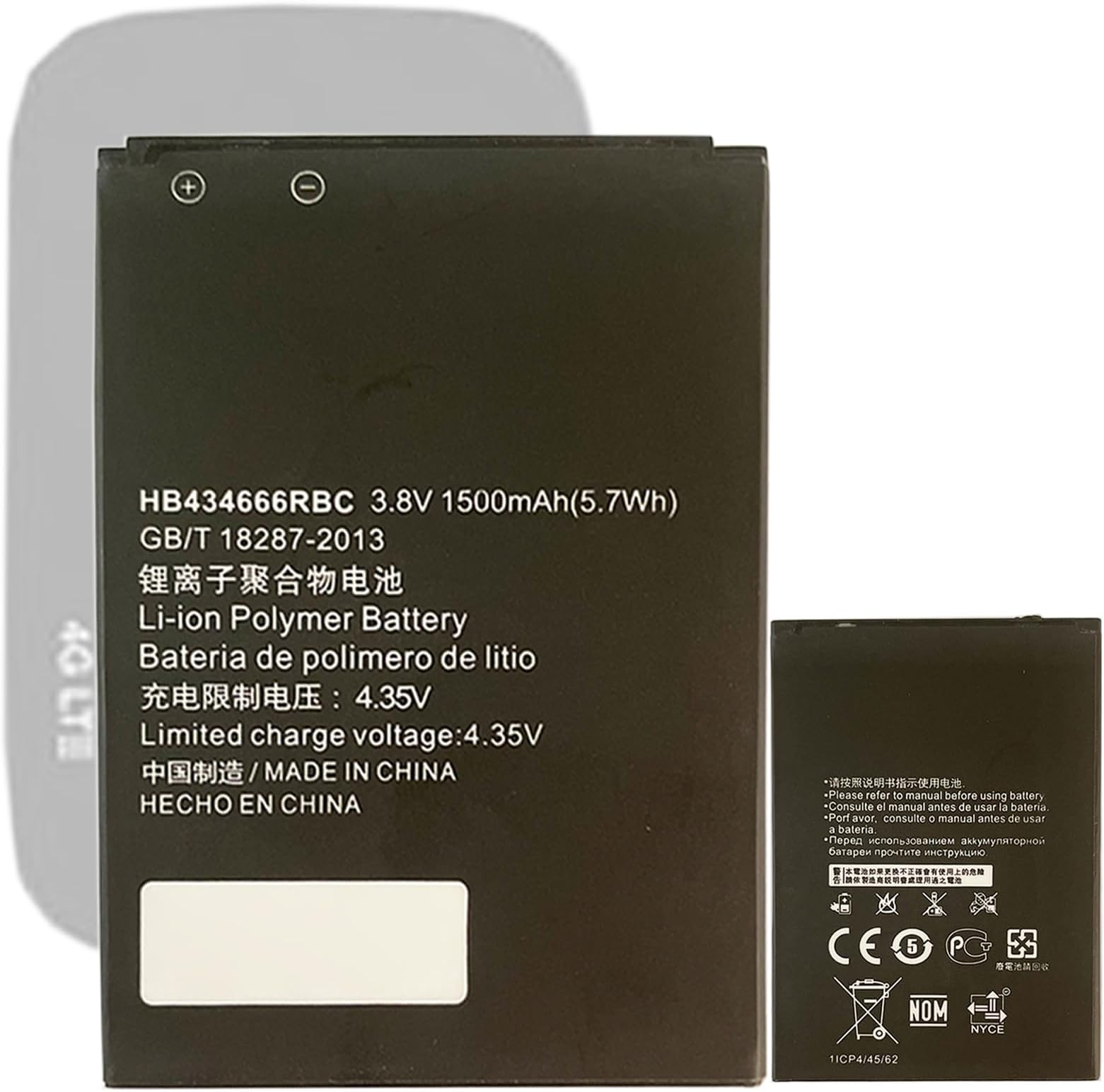 Batéria Huawei HB434666RBC Wifi Router-1500mAh
