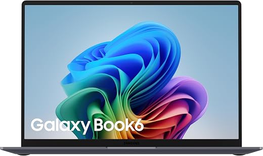 Samsung Galaxy Book6 Tela IPS de 16" WUXGA, Intel® Core™ Ultra 5 325 com NPU de 47 TOPS, 16GB, 512GB SSD, Intel® Graphics, Galaxy AI, Windows 11 Home, 1.74 kg*