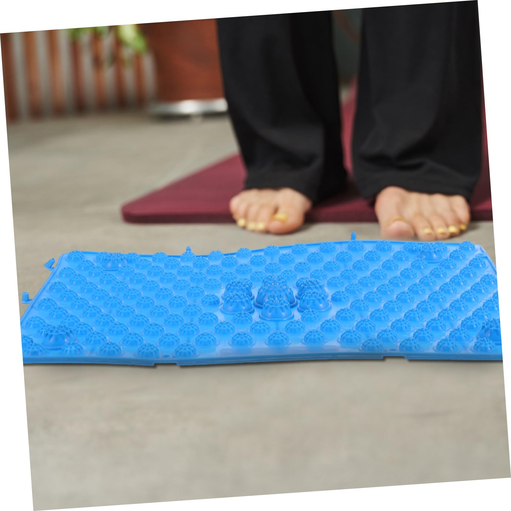 Healvian 6stücke Fußmassage Pads Tpe Fußsohlen-massagegeräte Für Zuhause Reflexzonenmassage Und Entspannung Blutzirkulation Und Körperpflege