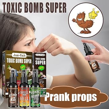 Fart Spray Farting Prank Smelly Bottle Smell Bombe-Prank Stink Spray Extra Strong Fart Spray That Smells Of Stinkear Non-Toxic 33 ml