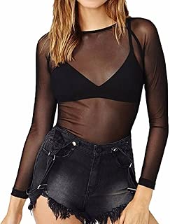 maglia trasparente nera stradivarius