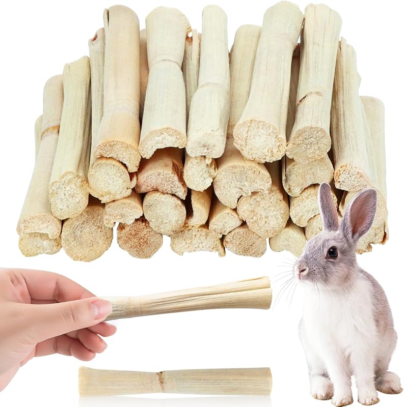 Palitos de Bambu Natural para Roer Pequenos Animais WYOMER – 445 g