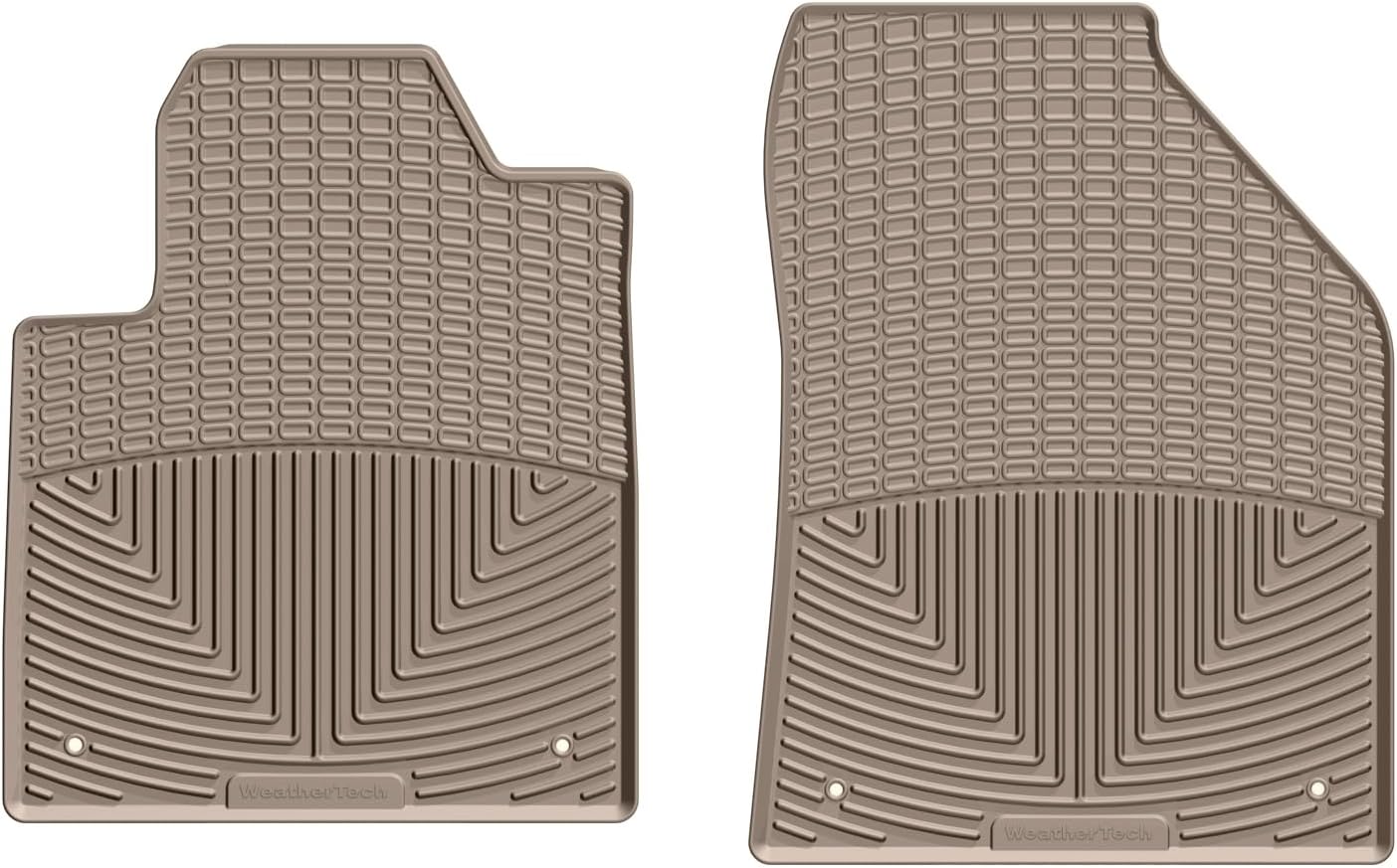 WeatherTech All-Weather Floor Mats for Jeep Cherokee 1st Row (W383CO), Cocoa