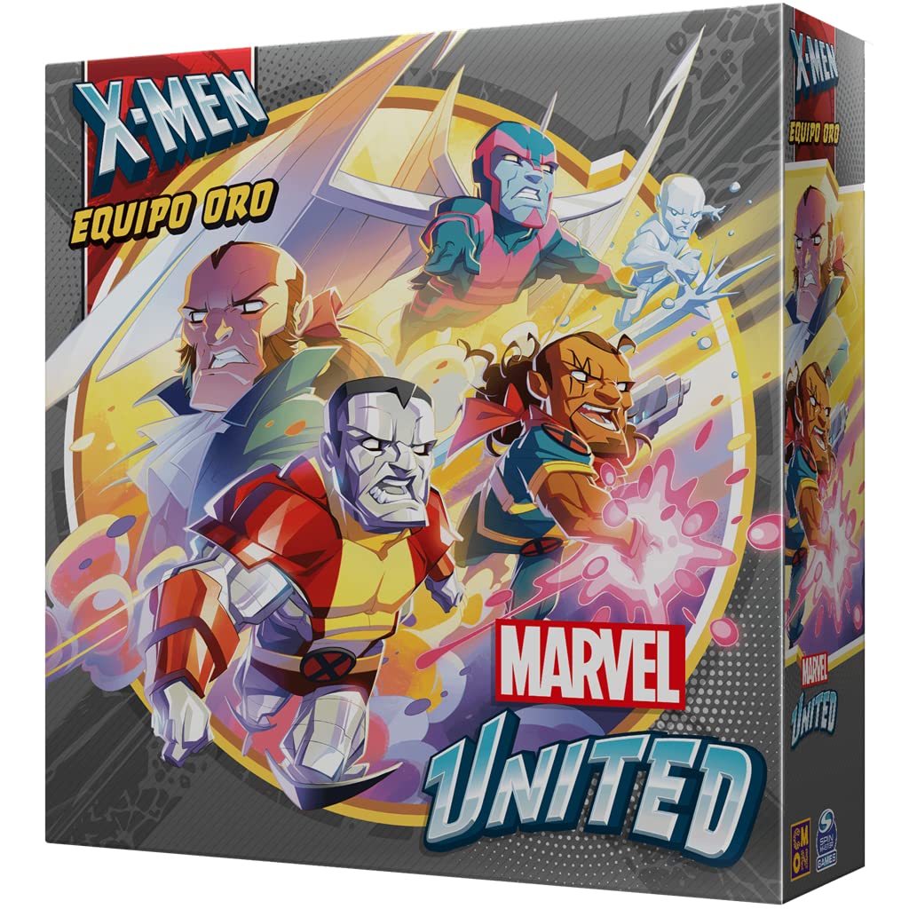 CMON Marvel United : X-Men Jeu De Société – Figurines Et Aventures (1-5 Joueurs, 14+)
