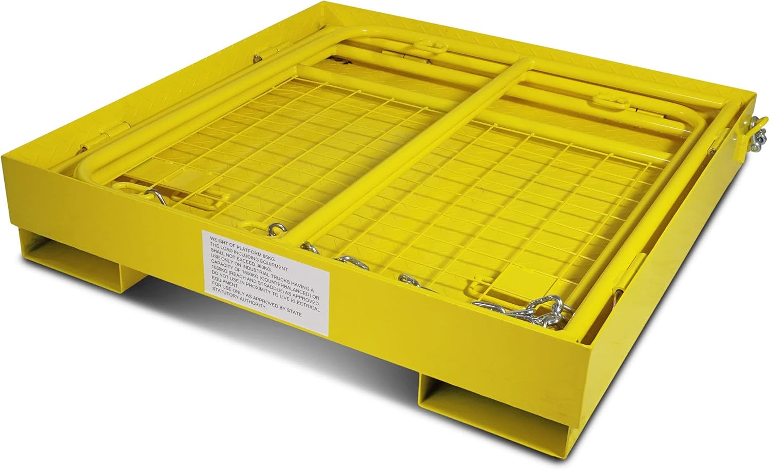 Free Shipping Over $50 Titan Attachments Pallet Forklift Platform Safety Cage 36 x 36