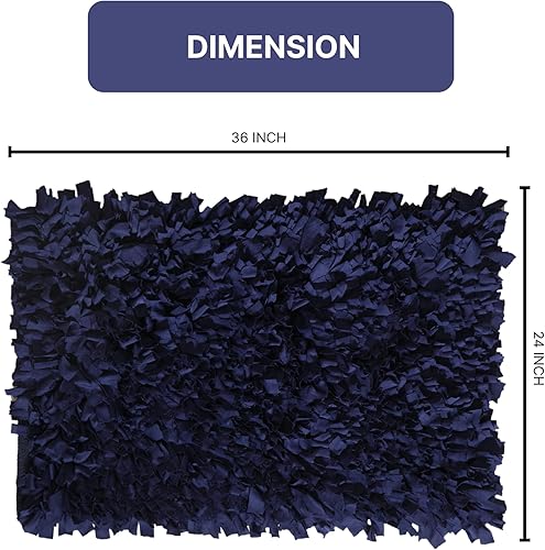 Miniatura 2 de Home Weavers Bella Premium es una alfombra única suave y esponjosa, ideal para cocina, sala de estar, dormitorio o habitación de los niños, 100%