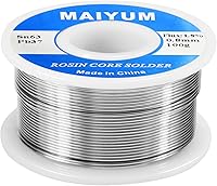 Vista 10 de 63-37 Alambre de soldadura con núcleo de estaño de plomo para soldadura eléctrica (0.6mm 50g)