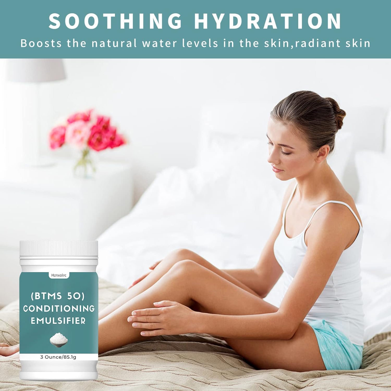 3 oz BTMS 50 Conditioning Emulsifier for Making Leavein Conditioner