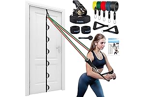Brebebe Upgraded Door Anchor Strap: Elevate Your Resistance Band Workout