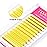 TDANCE Colorful Easy Fan Volume Lashes Eyelash Extension Supplies Rapid Blooming Volume Eyelash Extensions Thickness 0.07 C Curl Mix 8-15mm Self Fanning Eyelashes Extension (Yellow,C-0.07,8-15mm)