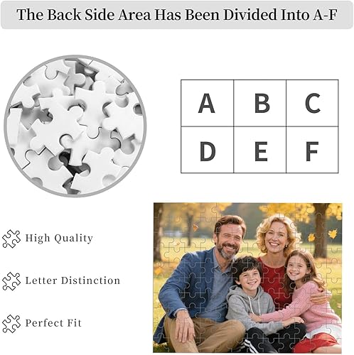 Miniatura 5 de Rompecabezas personalizado, haz rompecabezas personalizados a partir de fotos, personaliza rompecabezas con tus propias imágenes rompecabezas