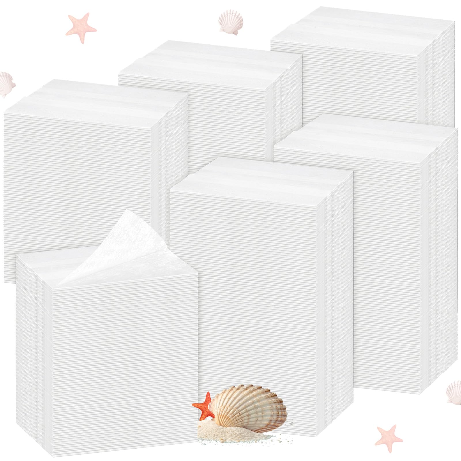 600 Count Dryer Sheets Bulk Fabric Softener Ocean Breeze Scent Dryer Sheets Naturally Softens and Removes Static Cling, Ideal for Large Households, Sensitive Skin