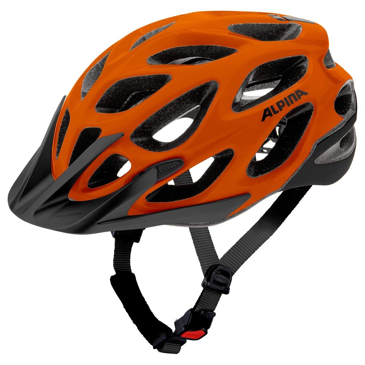 Alpina Sports Unisex Adult Thunder 2.0 Cycling Helmet, Orange, 52-57 Sports & Outdoors